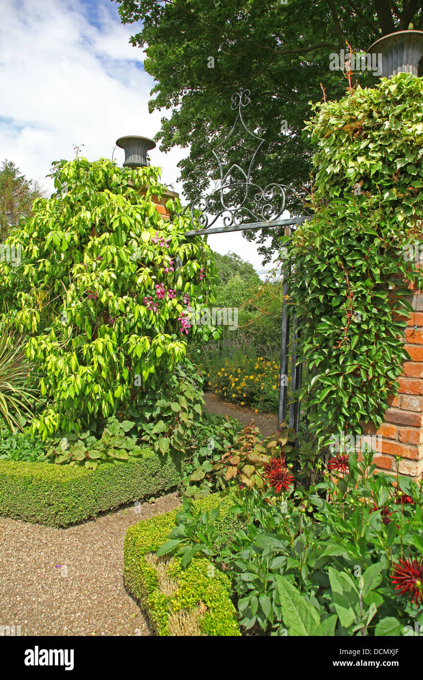 Wollerton Old Hall Gardens garden Wollerton Market Drayton Shropshire