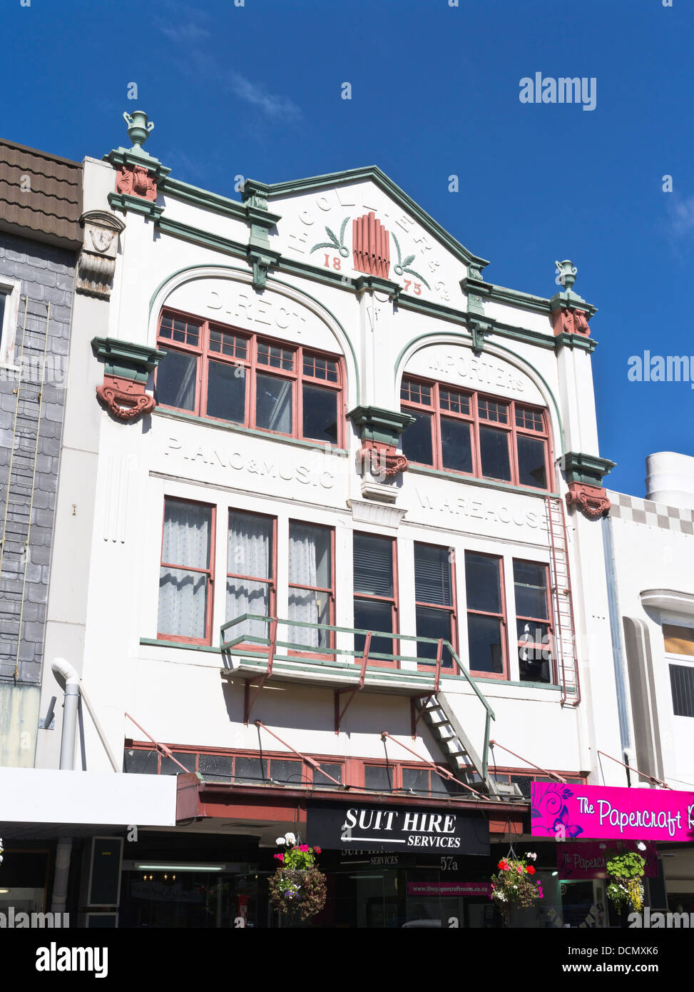 dh Victoria Avenue WANGANUI NEW ZEALAND Historic colonial buildings