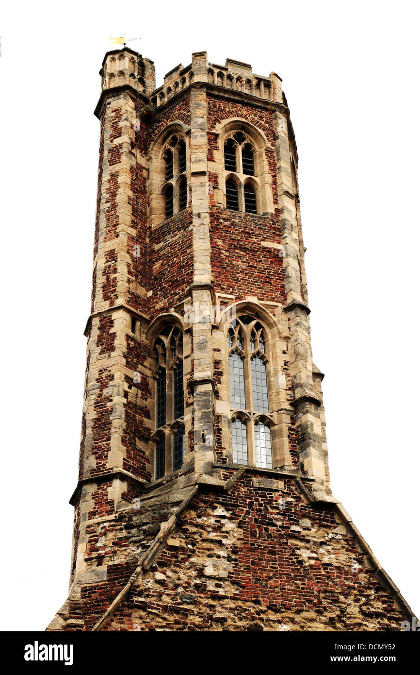 Greyfriars Friary Church, Kings Lynn, Norfolk, England UK English medieval monastic buildings friaries tower towers Stock Photo