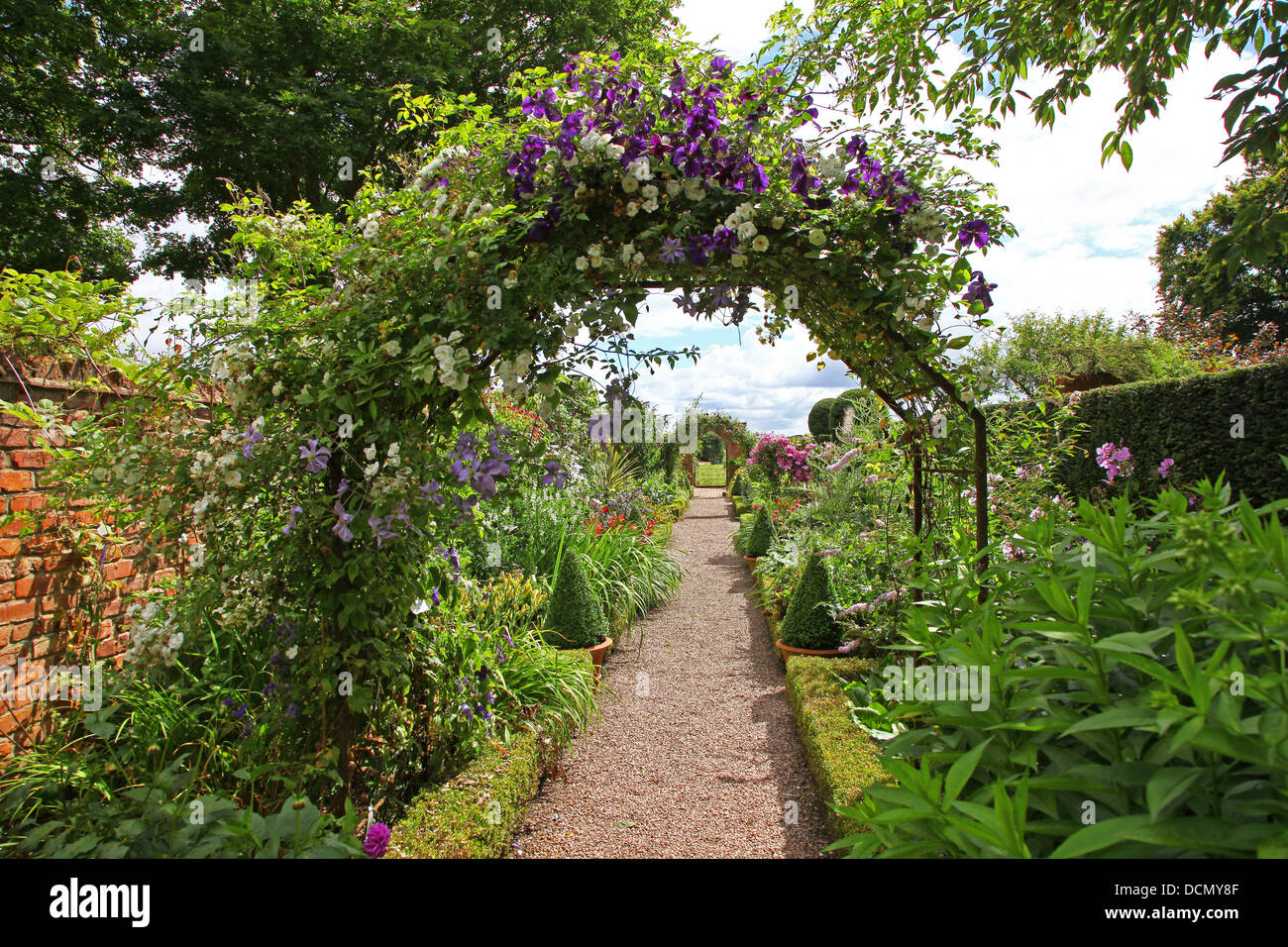 Wollerton Old Hall Gardens garden Wollerton Market Drayton Shropshire