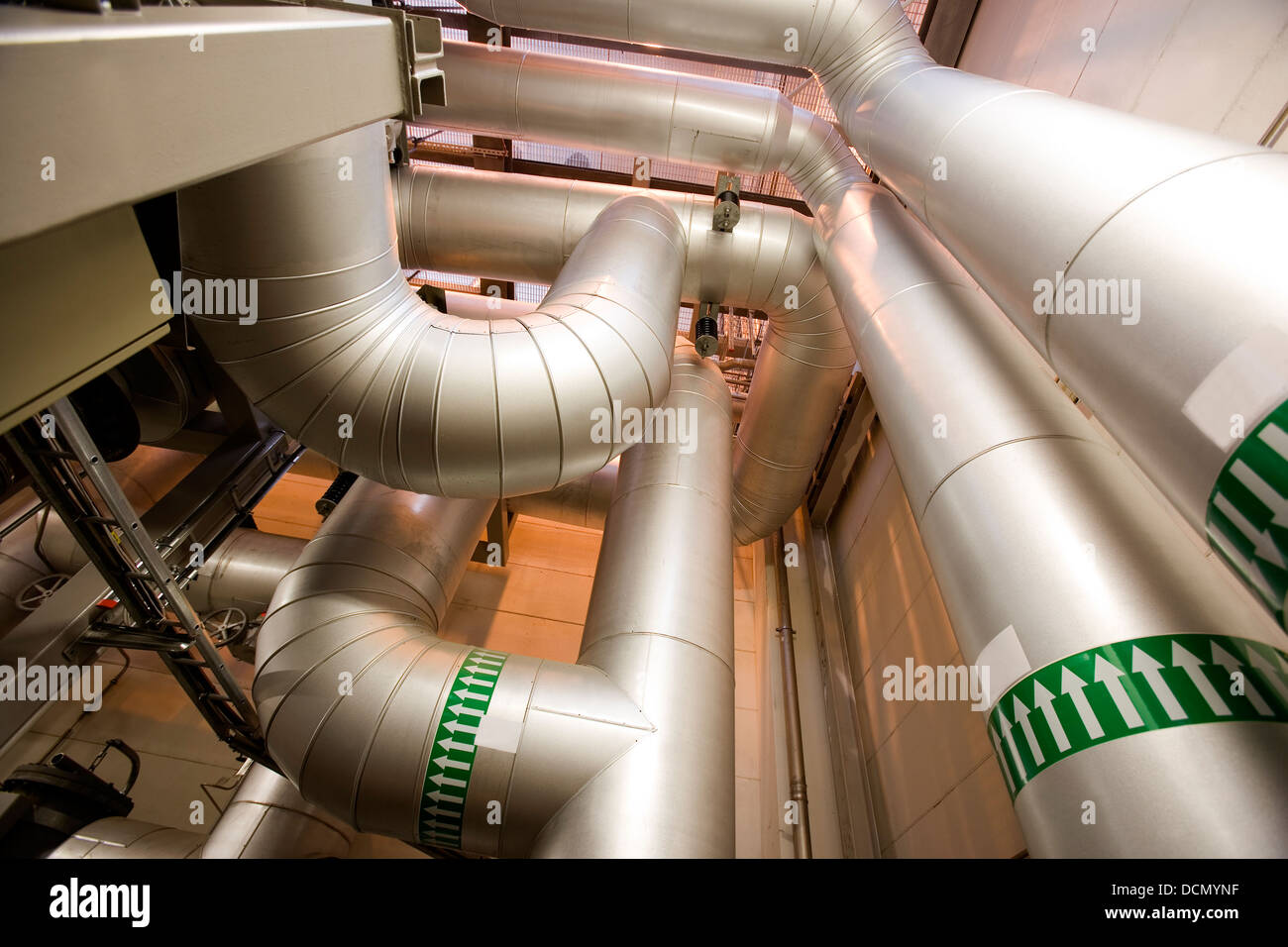 Engine room Stock Photo Alamy