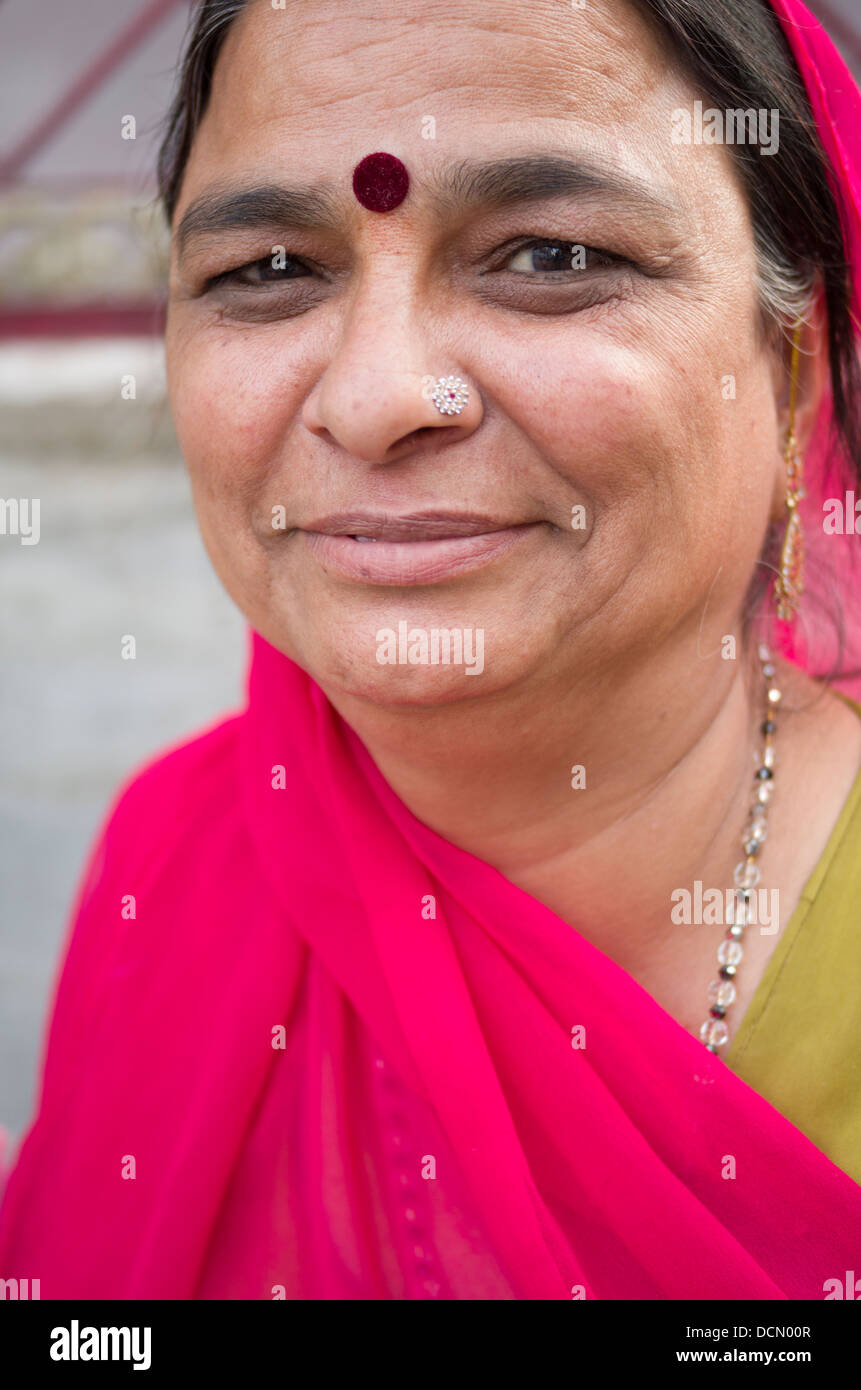 Indian woman - Jodhpur, Rajasthan, India Stock Photo
