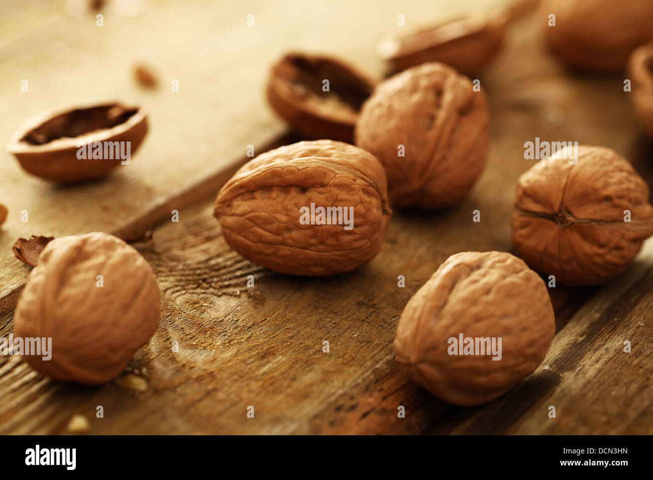 Closeup image of walnuts Stock Photo Alamy