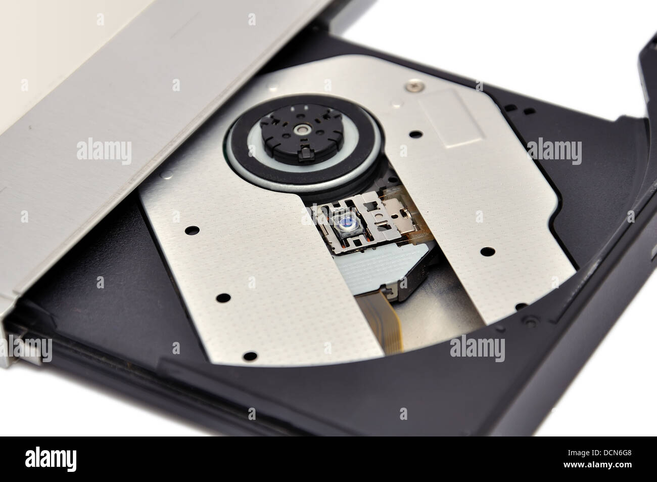 open dvd rom Stock Photo - Alamy