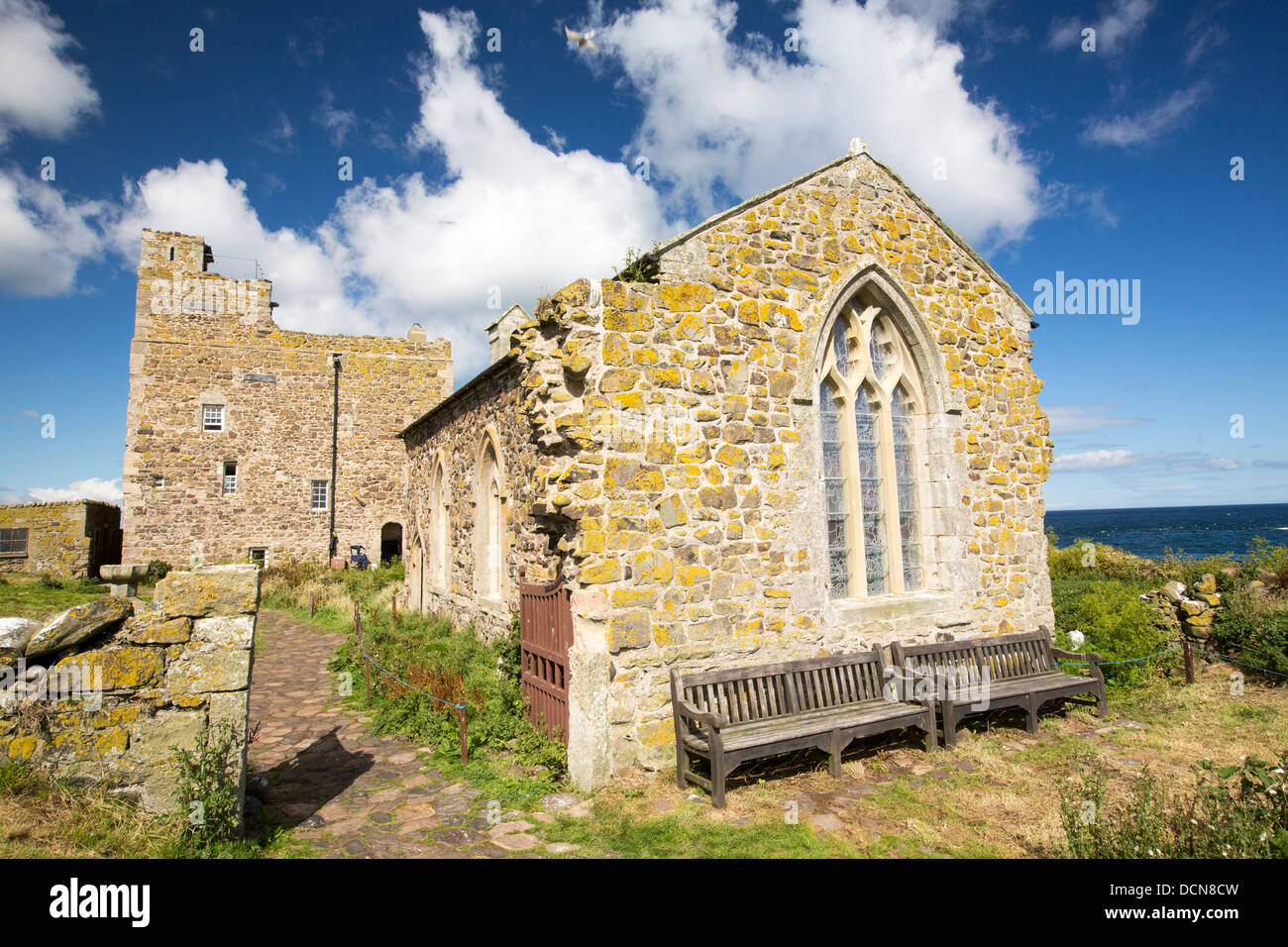 St Cuthberts Chapel on Inner Farne, in the Farne Islands