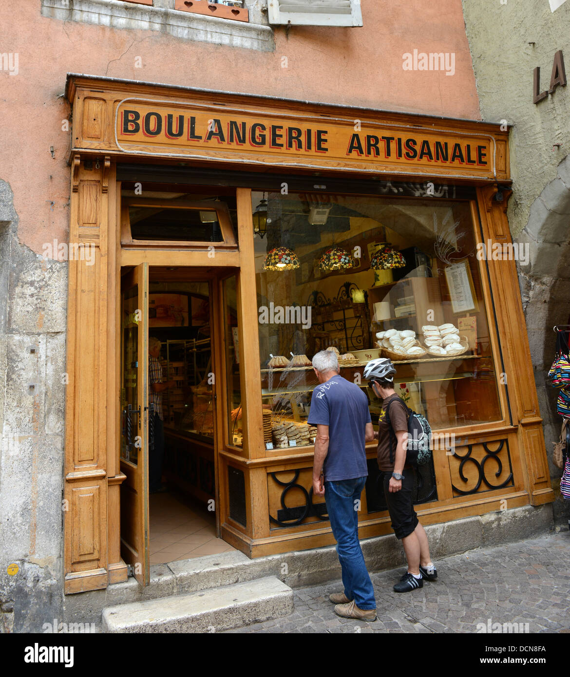 Boulangerie Artisanale shop Annecy France Stock Photo Alamy