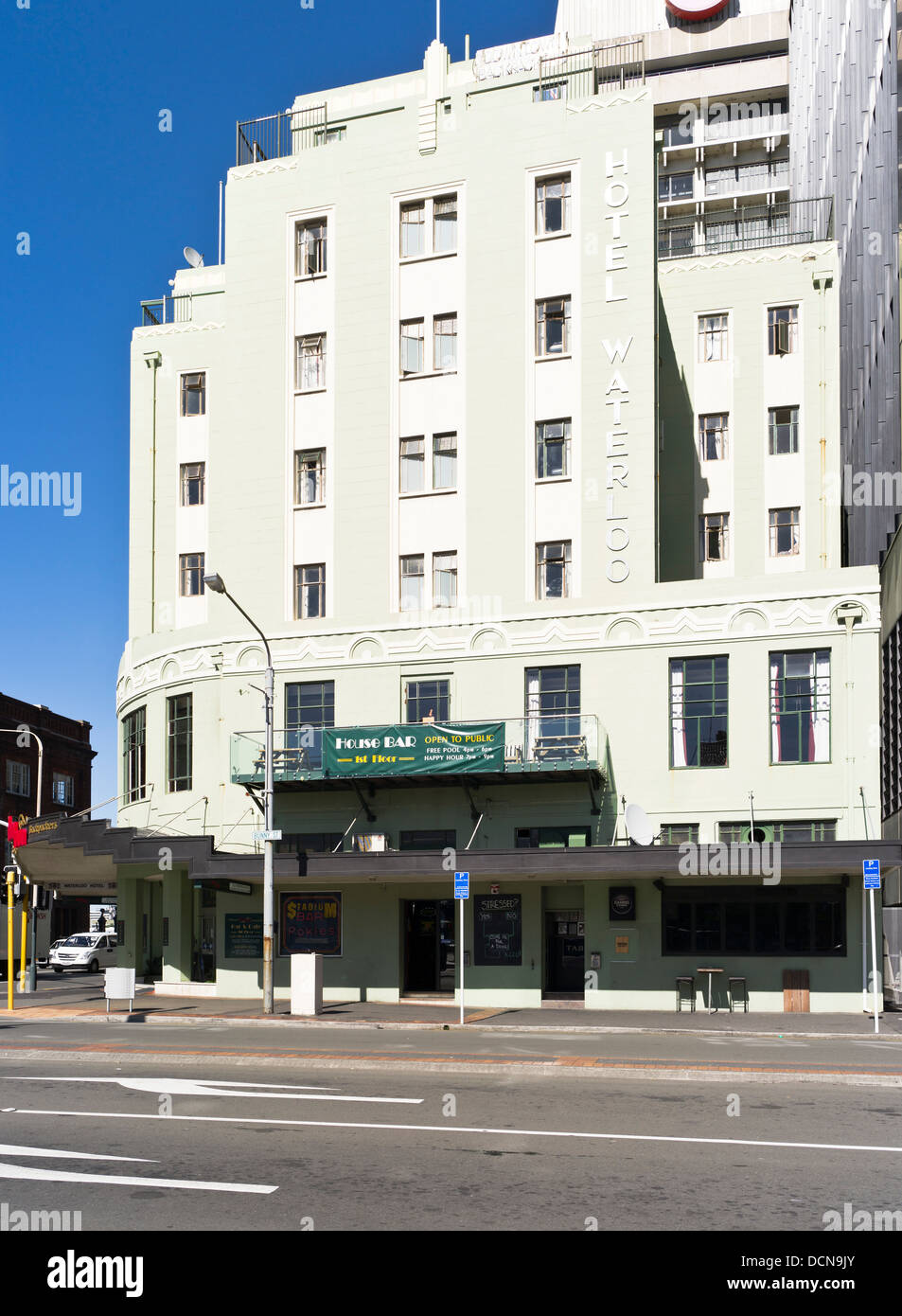 dh WELLINGTON NEW ZEALAND Hotel Waterloo building hotels