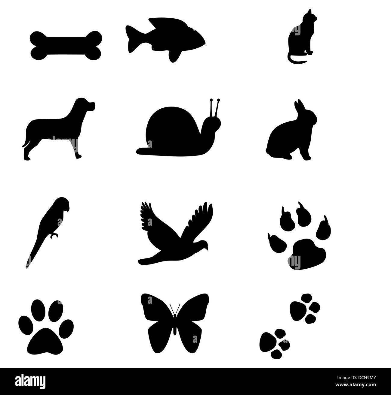 Silhouettes turtle vector hi-res stock photography and images - Alamy