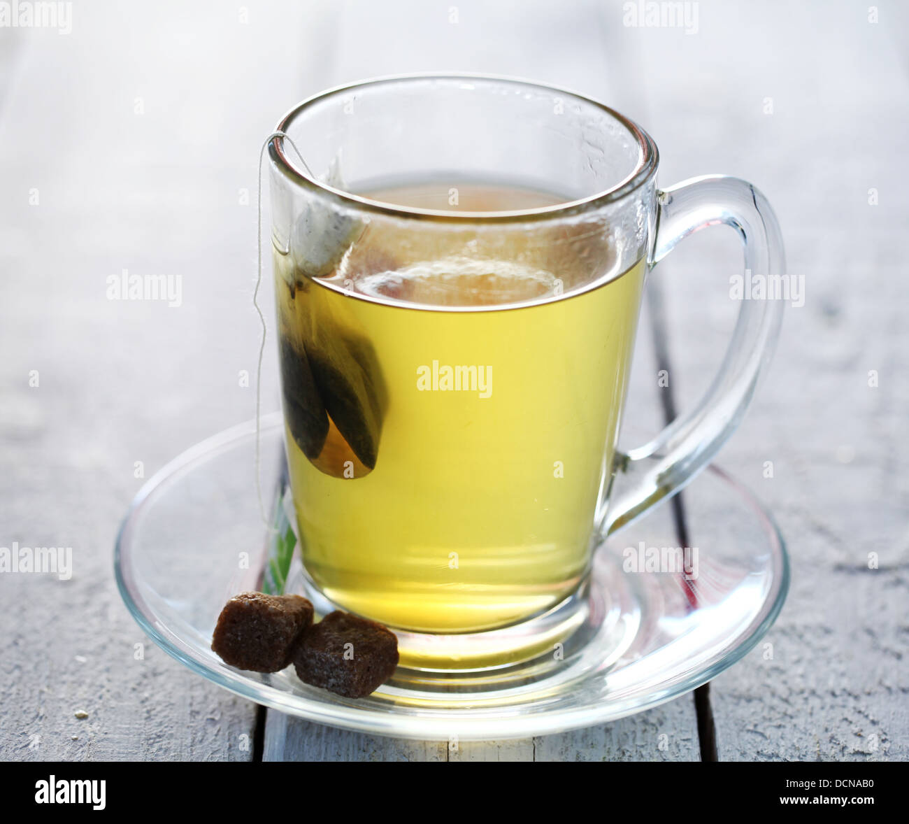 Herbal tea in a cup with tea bag Stock Photo - Alamy