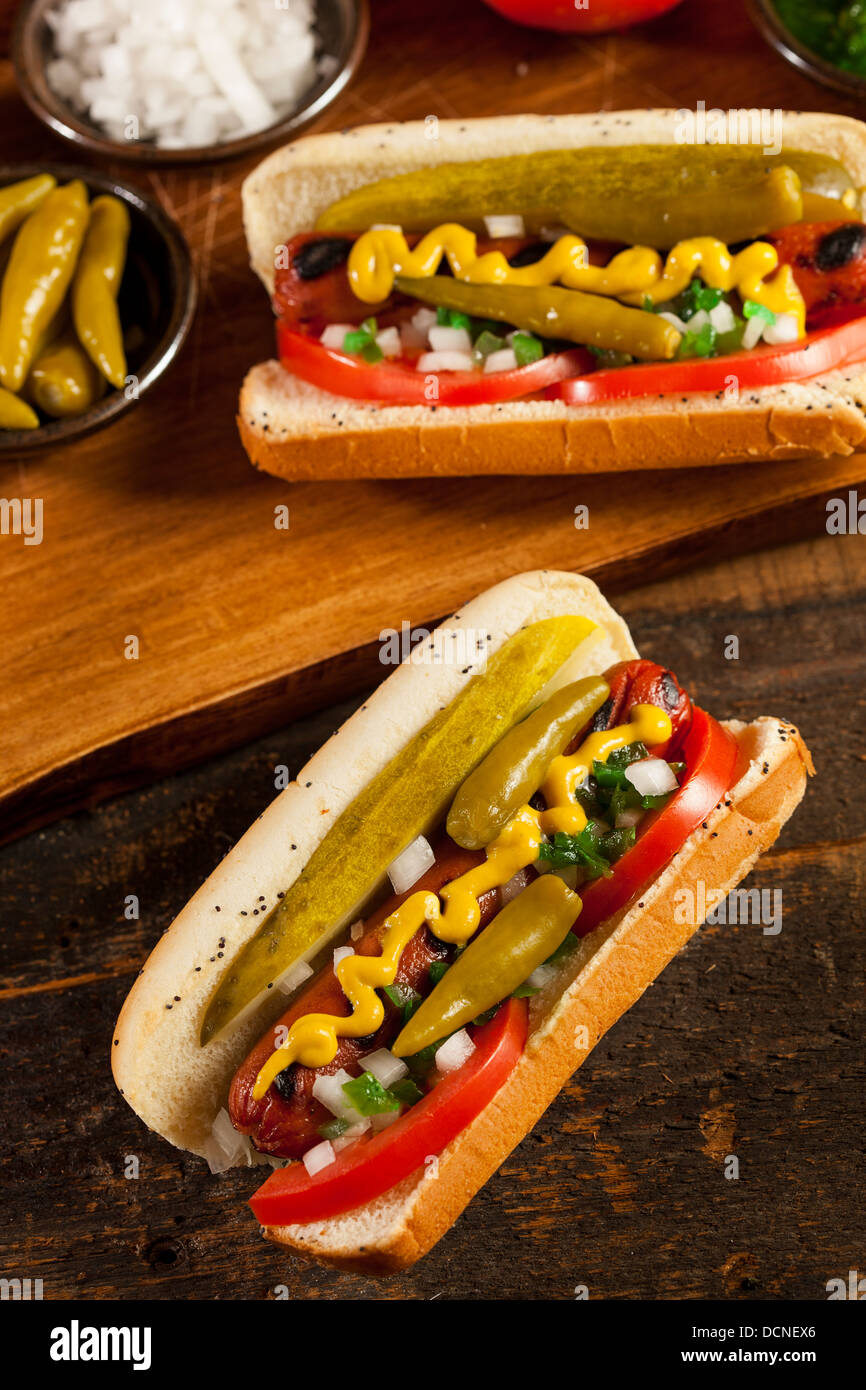 37,000+ Chicago Hotdog Pictures