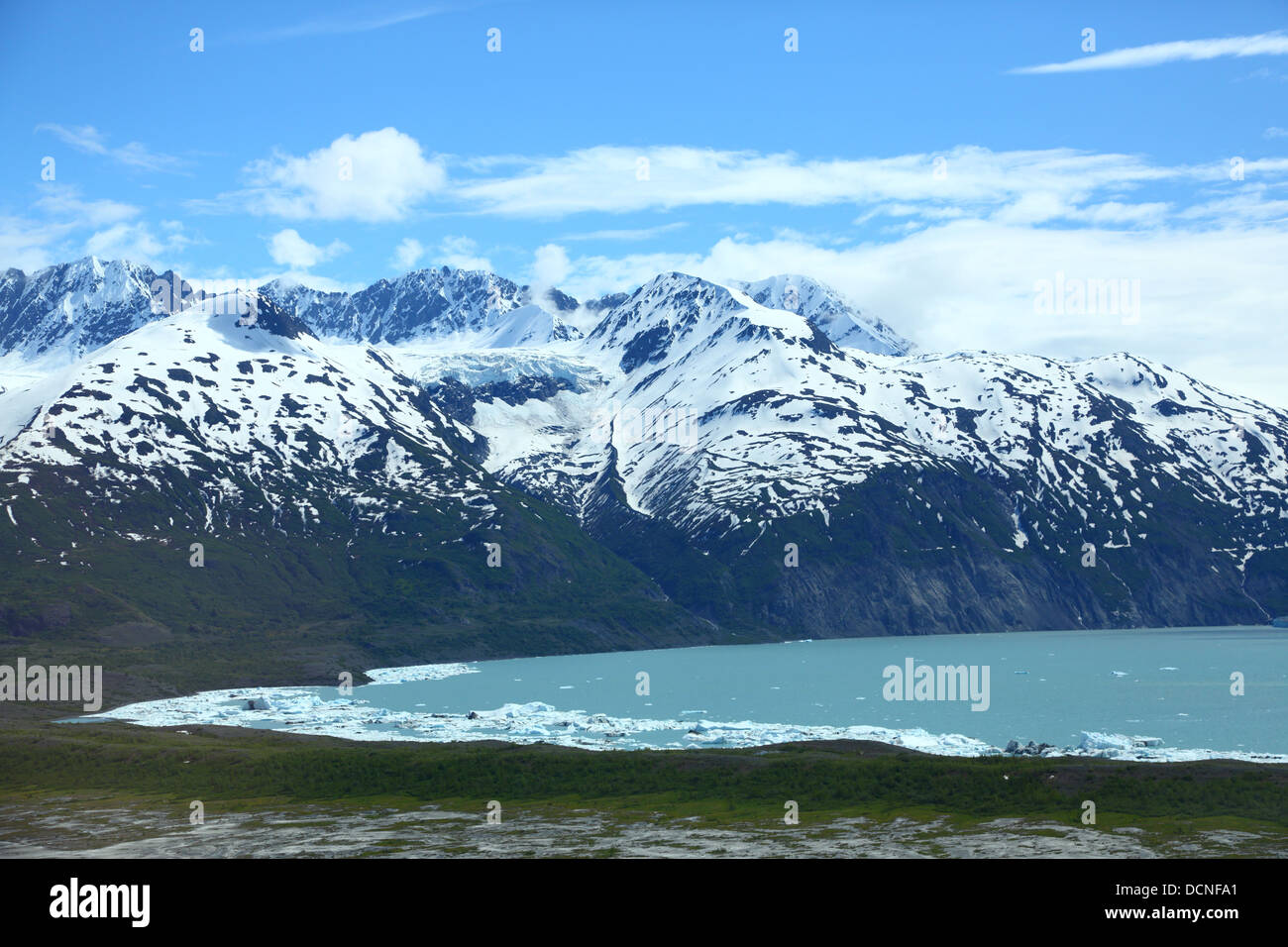 Aerial view of Inner Lake near Anchorage, Alaska Stock Photo Alamy