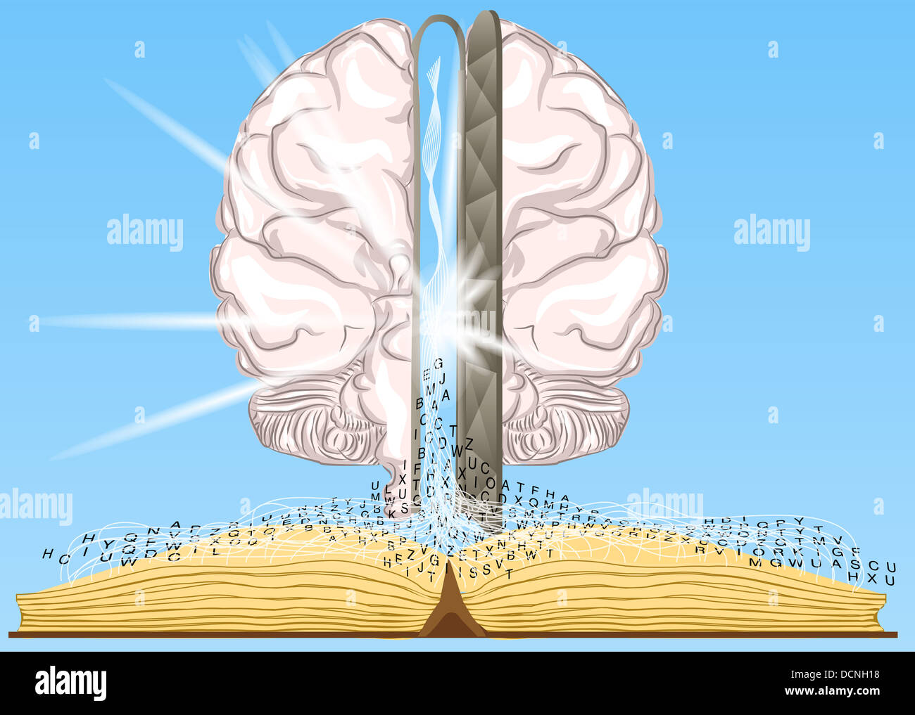 book is a source of knowledge Stock Photo - Alamy