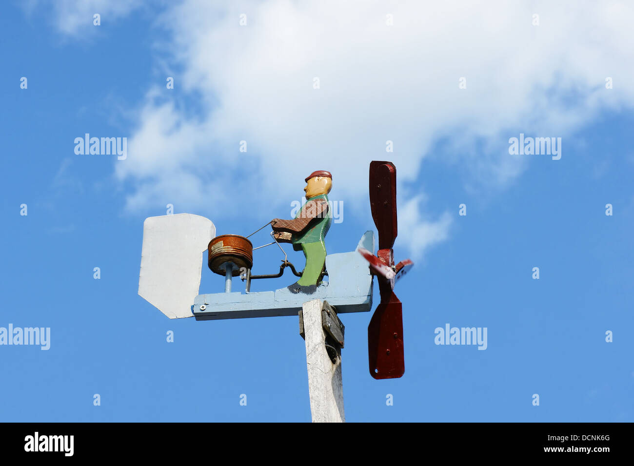 Little drummer weathervane Stock Photo Alamy
