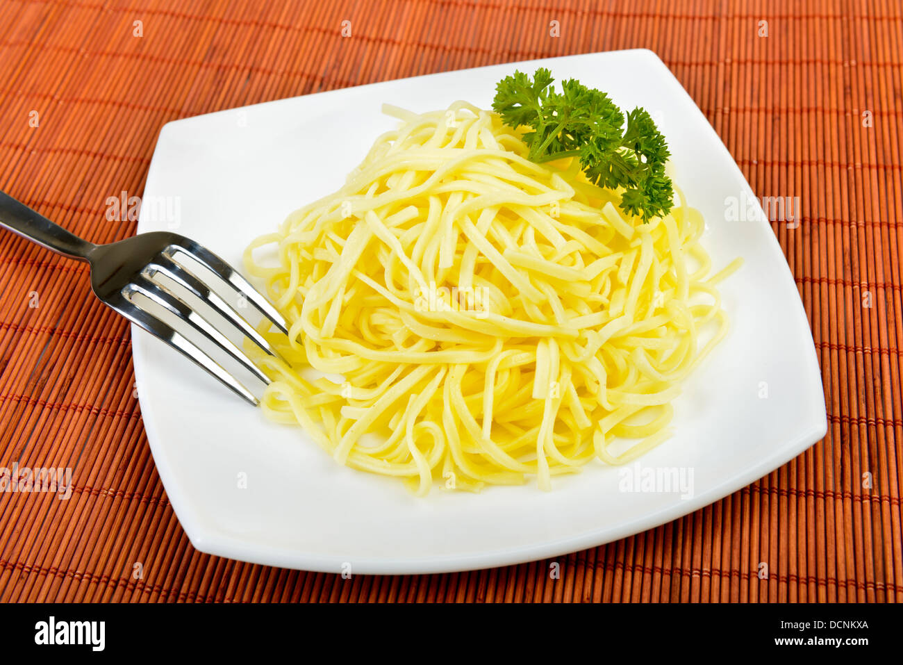 Fork spaghetti pasta hires stock photography and images Alamy