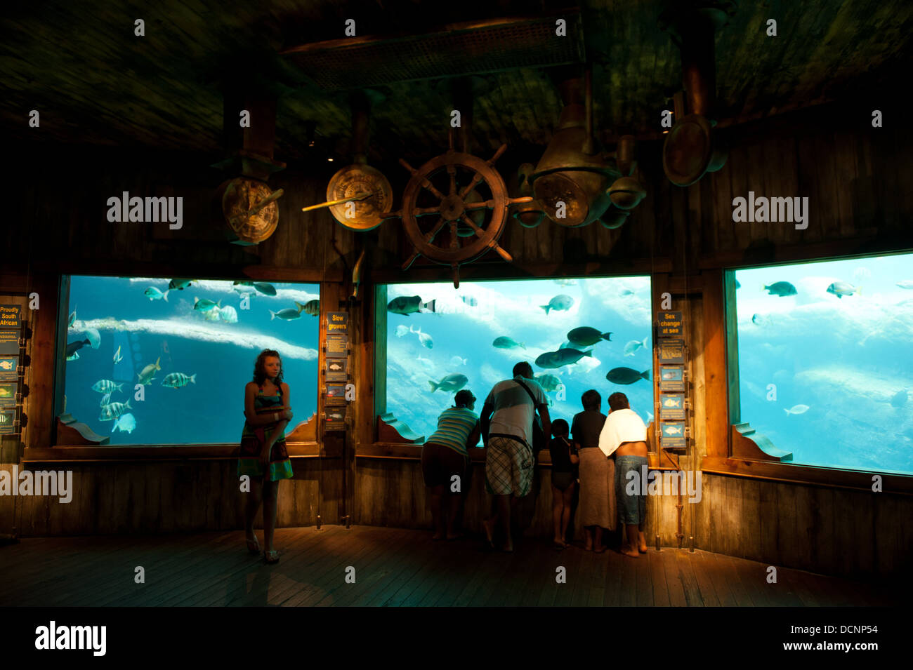 Aquarium at uShaka Marine World, Durban, South Africa Stock Photo Alamy