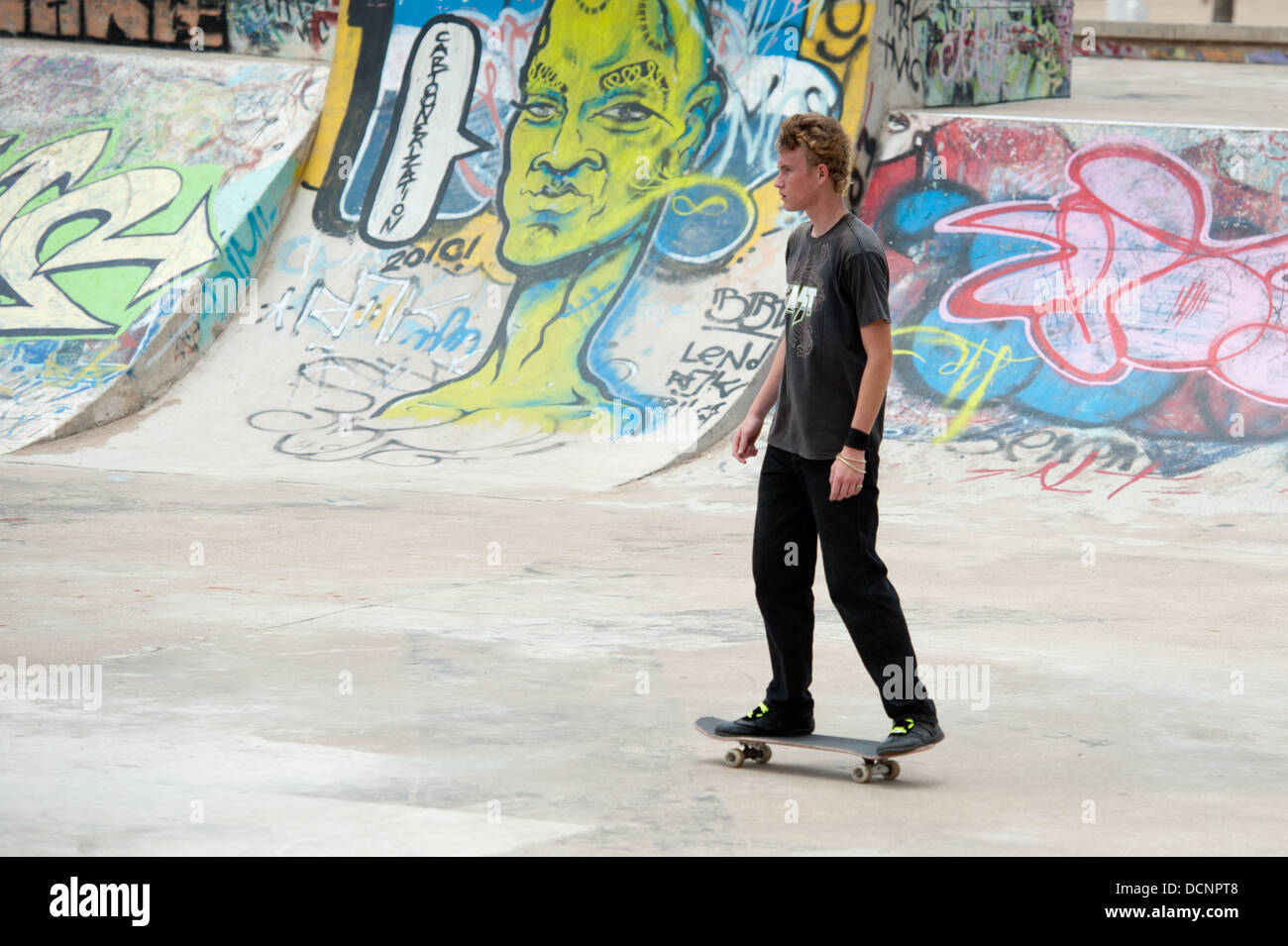 Skateboarding, Durban, South Africa Stock Photo Alamy