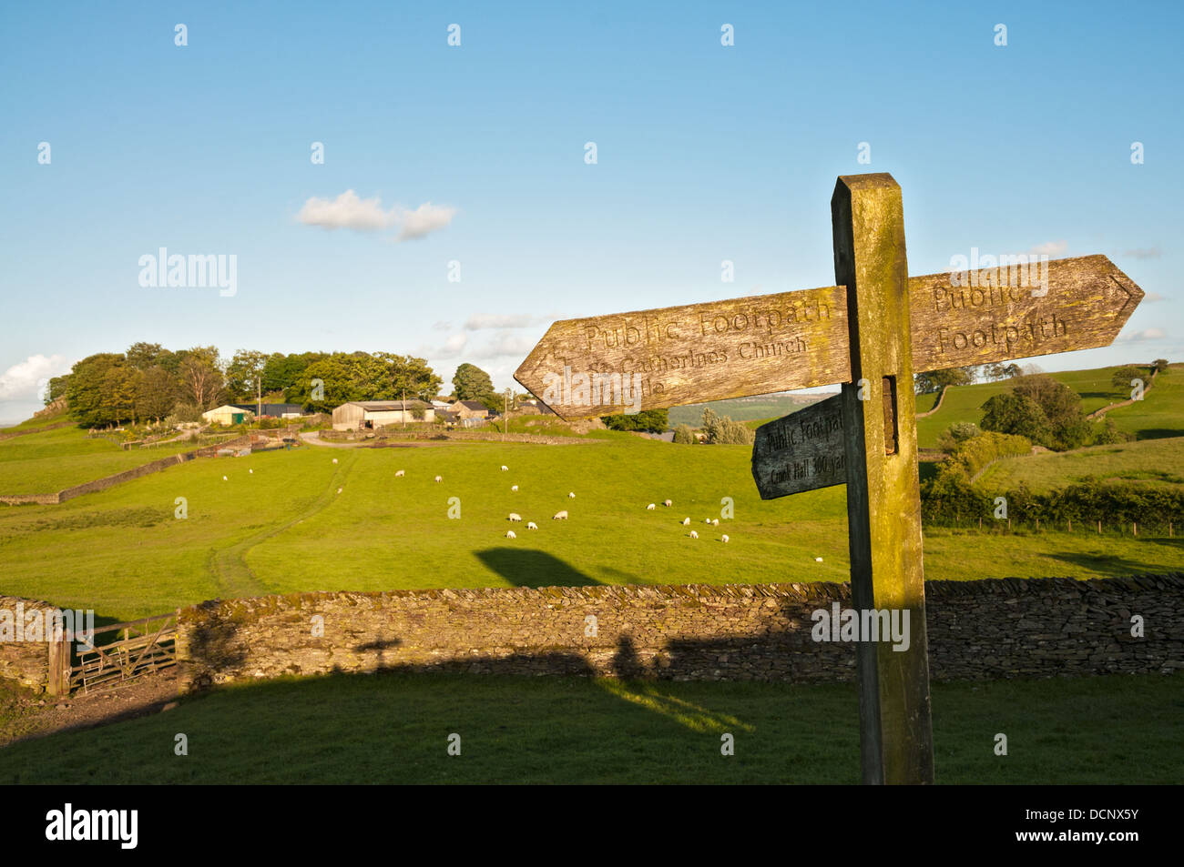 Great Britain, England, Cumbria, Lake District, Crook, Crook Hall Farm
