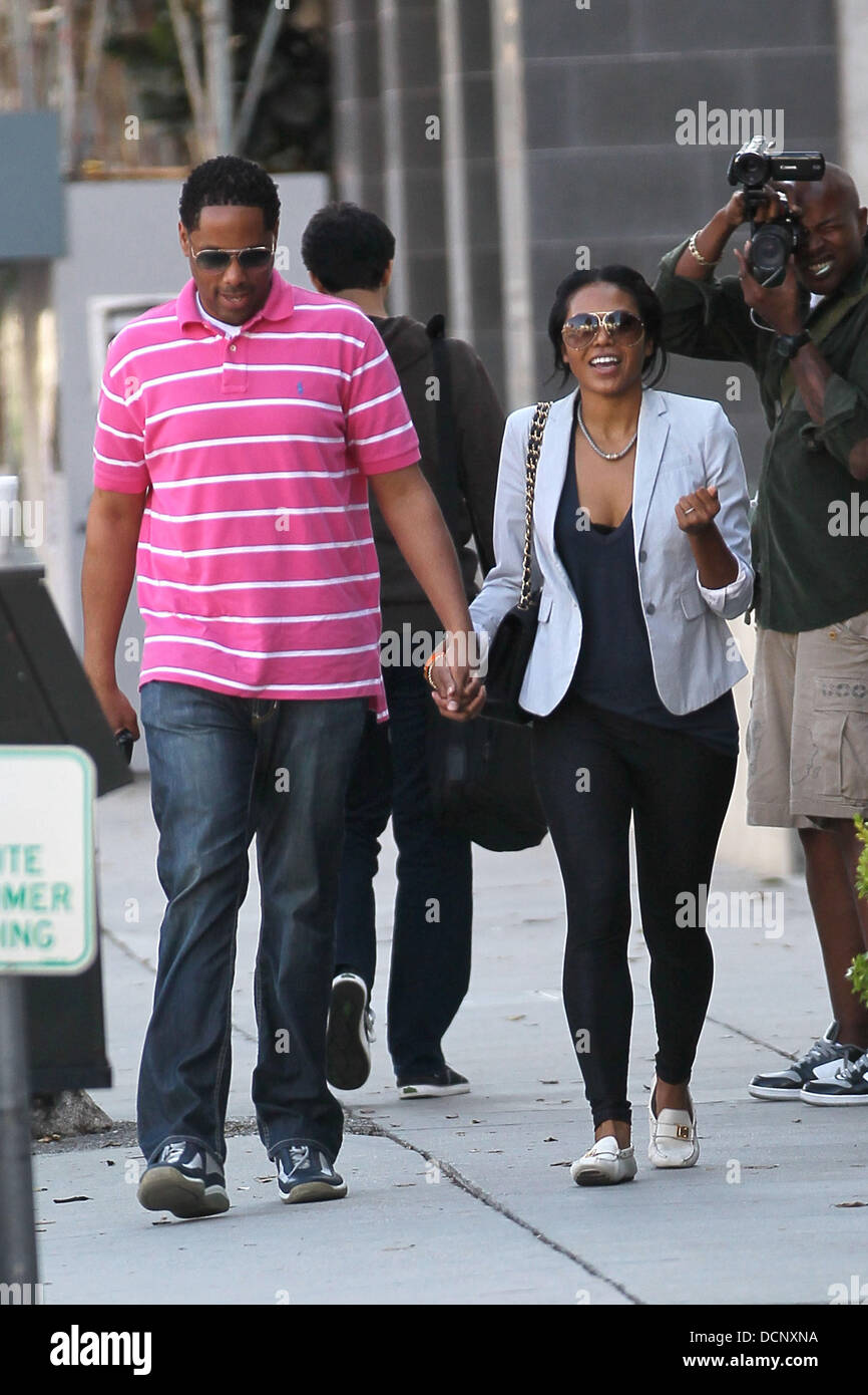 Amerie lenny nicholson out shopping hires stock photography and images