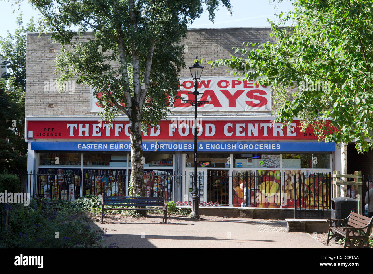 thetford food centre norfolk england uk gb Stock Photo Alamy