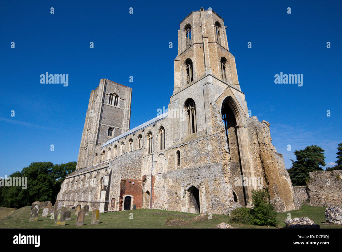 Wymondham Abbey norfolk england uk gb Stock Photo Alamy