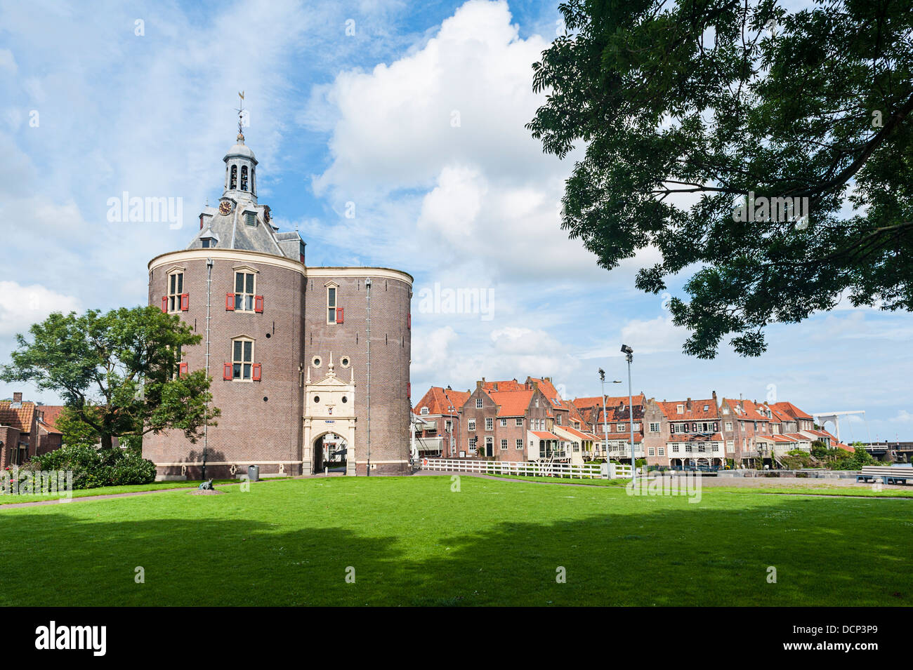 View on Enkhuizen, Netherlands Stock Photo