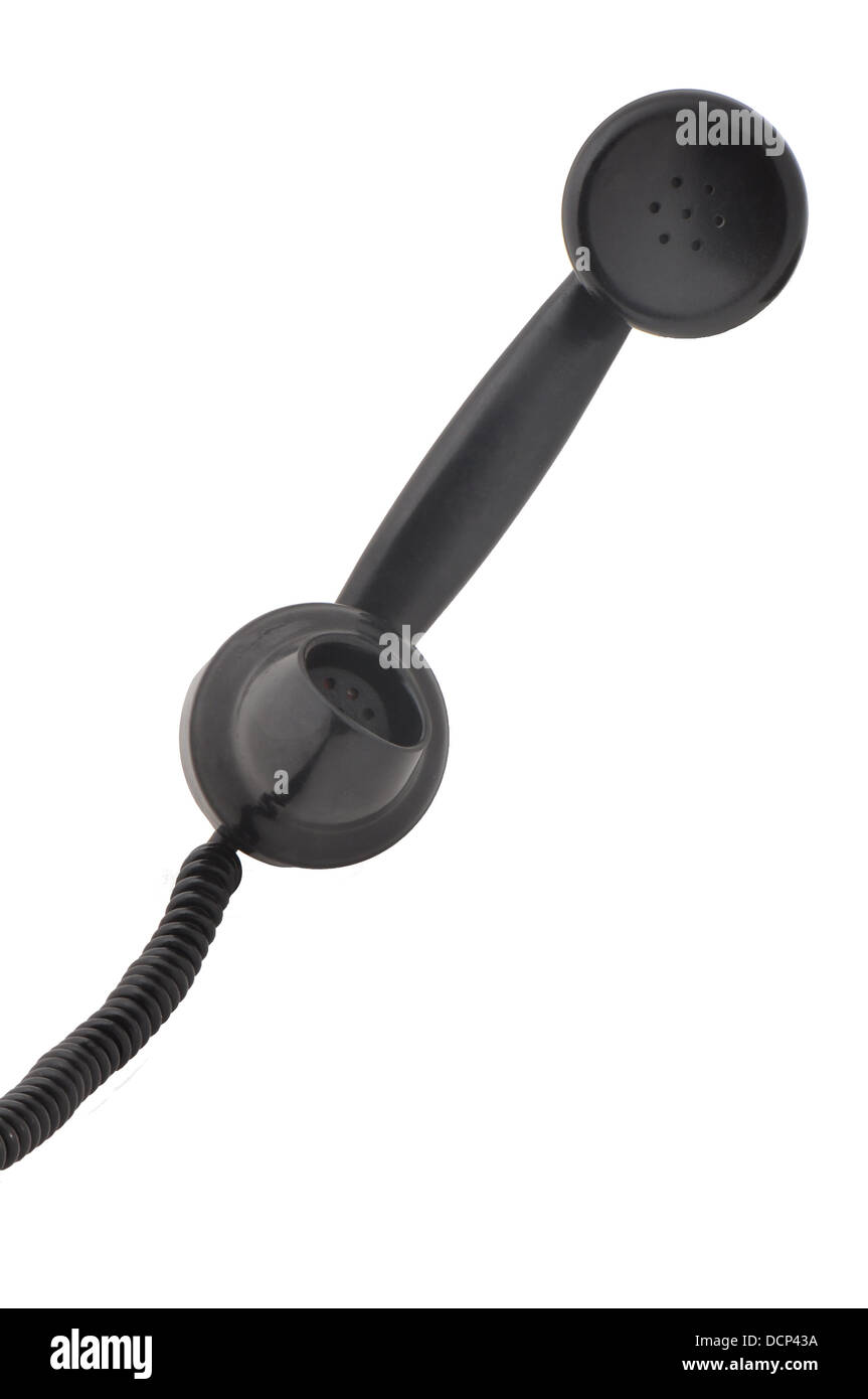 Vintage Phone Handset Stock Photo Alamy