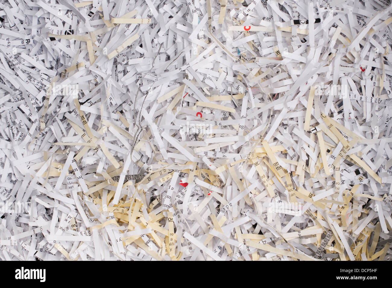 Shredded paper. Shredded Documents Stock Photo Alamy