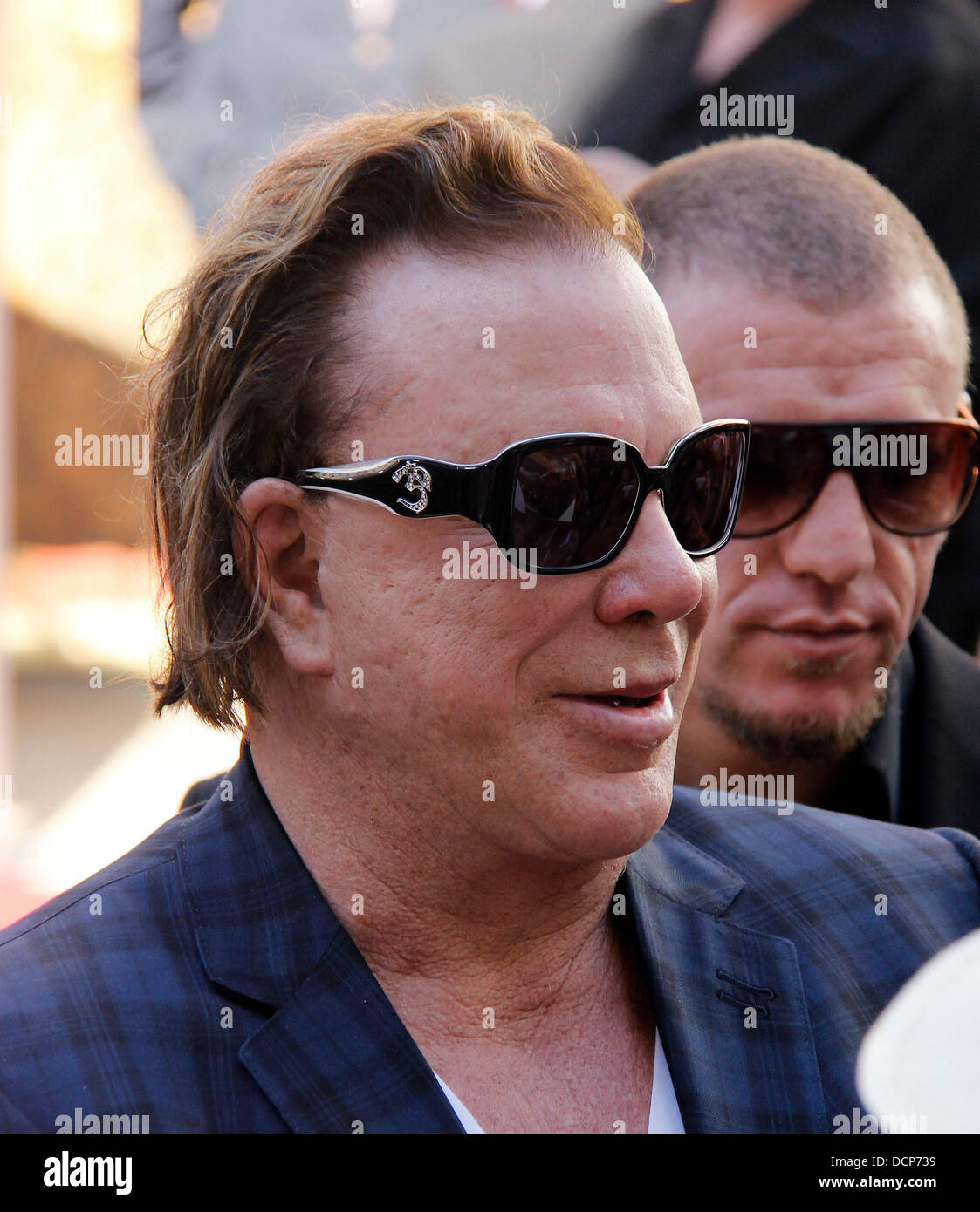 Mickey Rourke Hends Mickey rourke honoured hand footprint hi-res stock photography and ...
