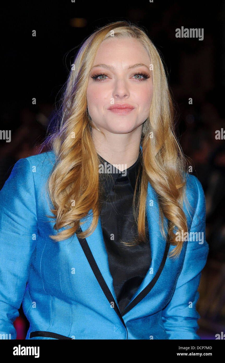 Amanda Seyfried 'In Time' UK film premiere held at the Curzon Mayfair ...