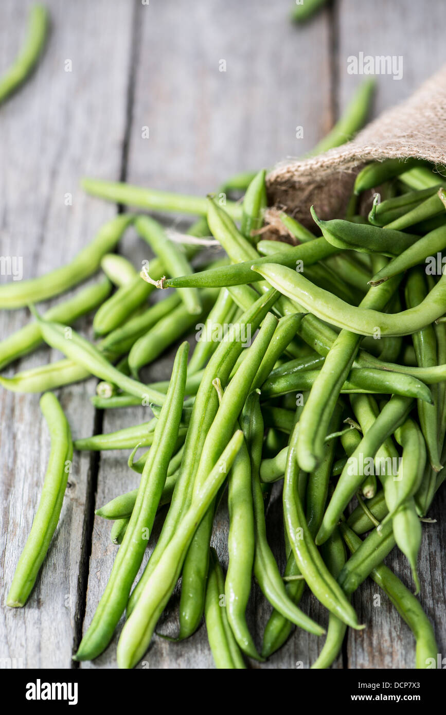 Vintage green beans hi-res stock photography and images - Alamy