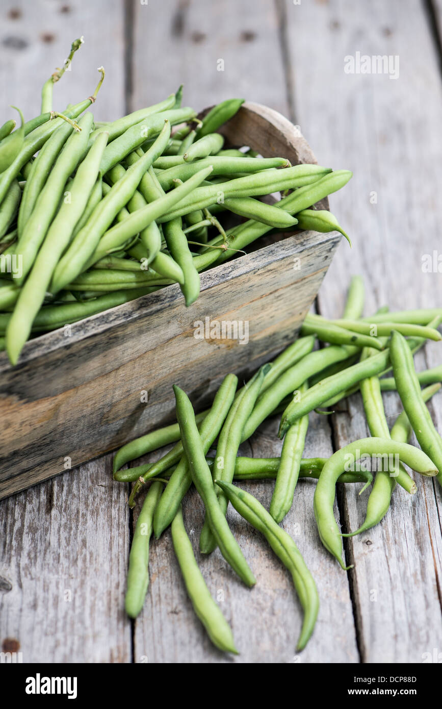 Bunch green beans gourmet hi-res stock photography and images - Alamy