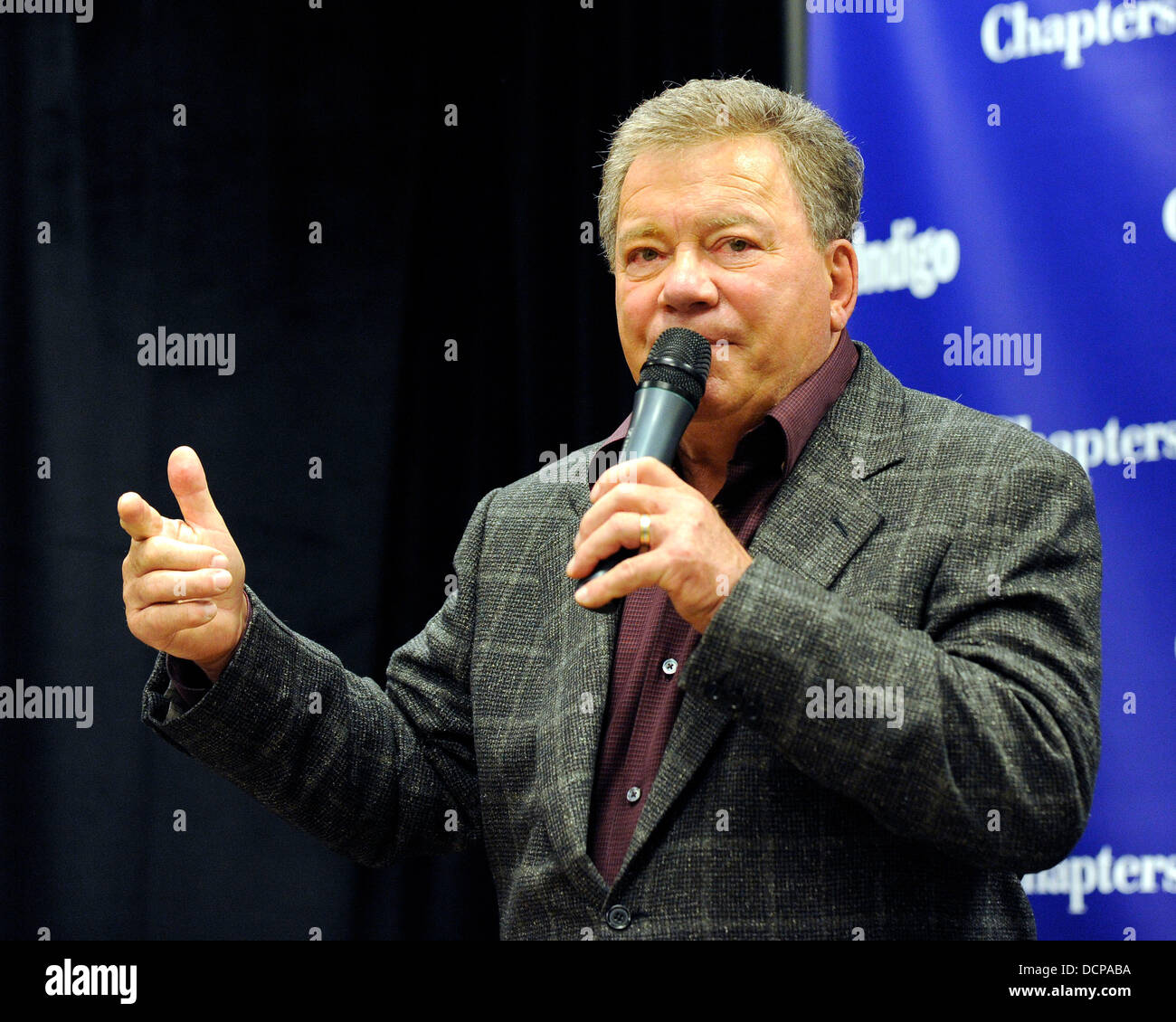 William Shatner book signing at Indigo Manulife Centre to promote his