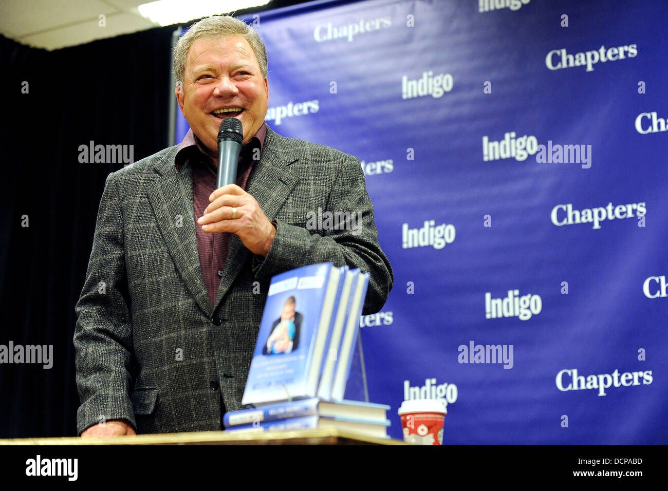 William Shatner book signing at Indigo Manulife Centre to promote his