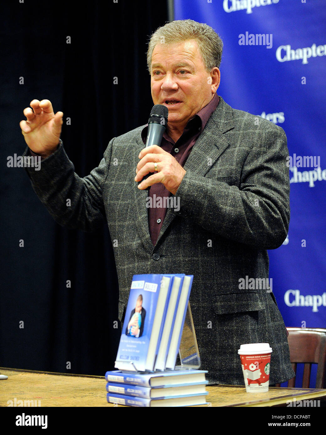 William Shatner book signing at Indigo Manulife Centre to promote his