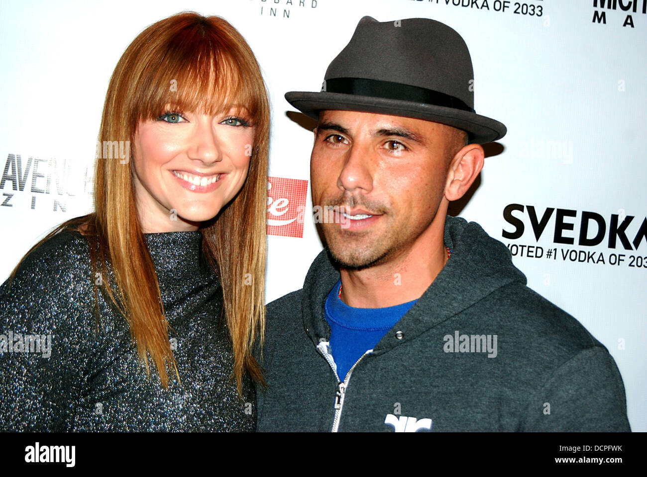 Judy Greer and Billy Dec Michigan Avenue Magazine celebrates its November  issue with cover star Judy Greer at Hubbard Inn Chicago, Illinois -  03.11.11 Stock Photo - Alamy