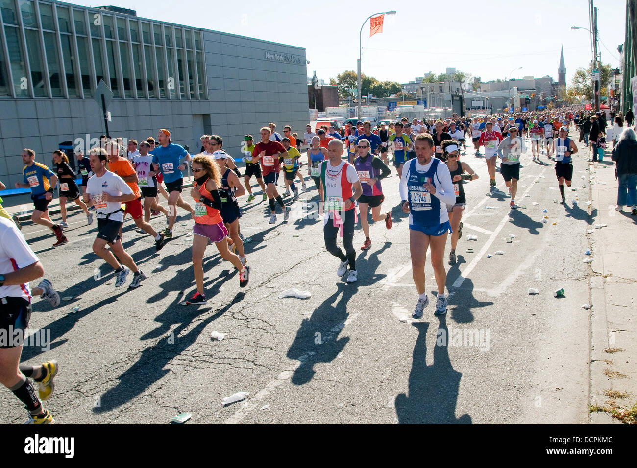 Marathon Runners competing the 2011 ING New York City Marathon New York City, USA 06.11.11