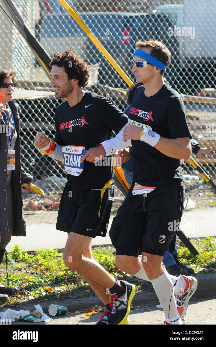 Zohan Running Ethan Zohn competing the 2011 ING New York City Marathon New York City ...
