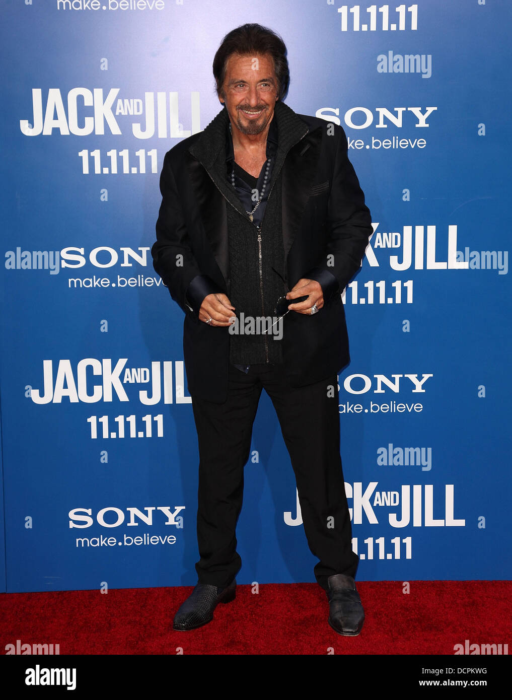 Al Pacino Premiere of 'Jack And Jill' held at Regency Village Theatre