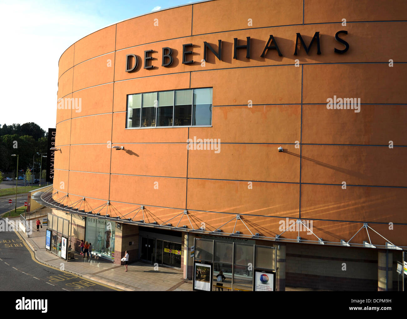 Hemel Hempstead, UK. 20th Aug, 2013. Hemel Hempstead has been named BritainÕs Ugliest Town according to a poll, run by the team behind the Crap Towns publications. The Hertfordshire town won the 'accolade' ahead of Luton, Slough and Bracknell Pictured - Debenhams, Hemel Hempstead, Herts. © KEITH MAYHEW/Alamy Live News Stock Photo