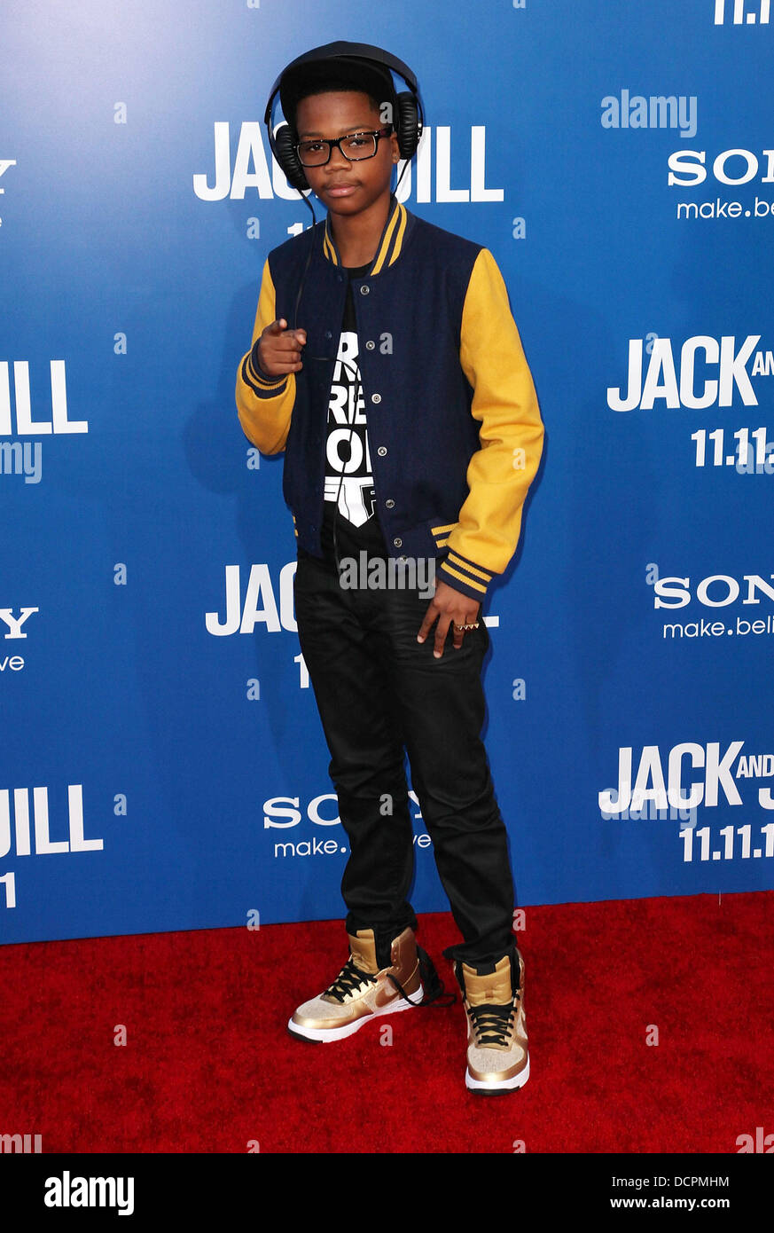 Astro Los Angeles premiere of 'Jack And Jill' held at Regency Village
