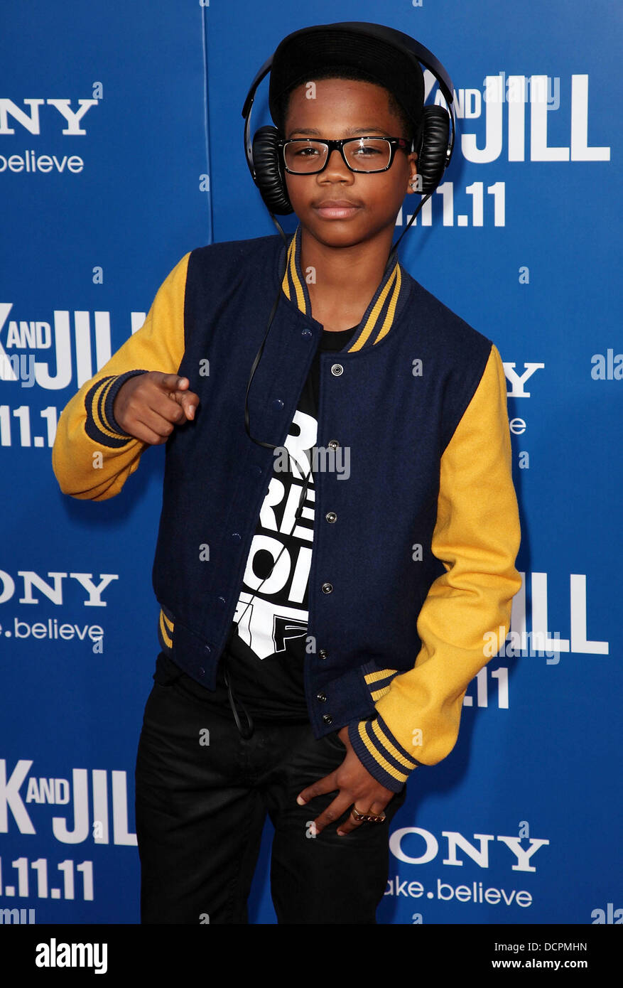 Astro Los Angeles premiere of 'Jack And Jill' held at Regency Village