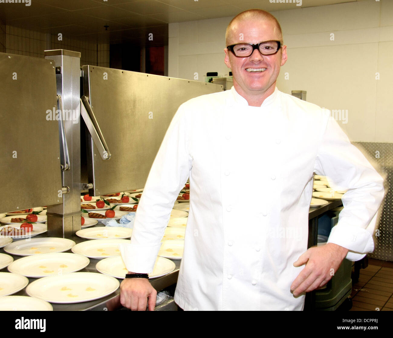 Heston Blumenthal Art and Food Gala Dinner at the Savoy Hotel London