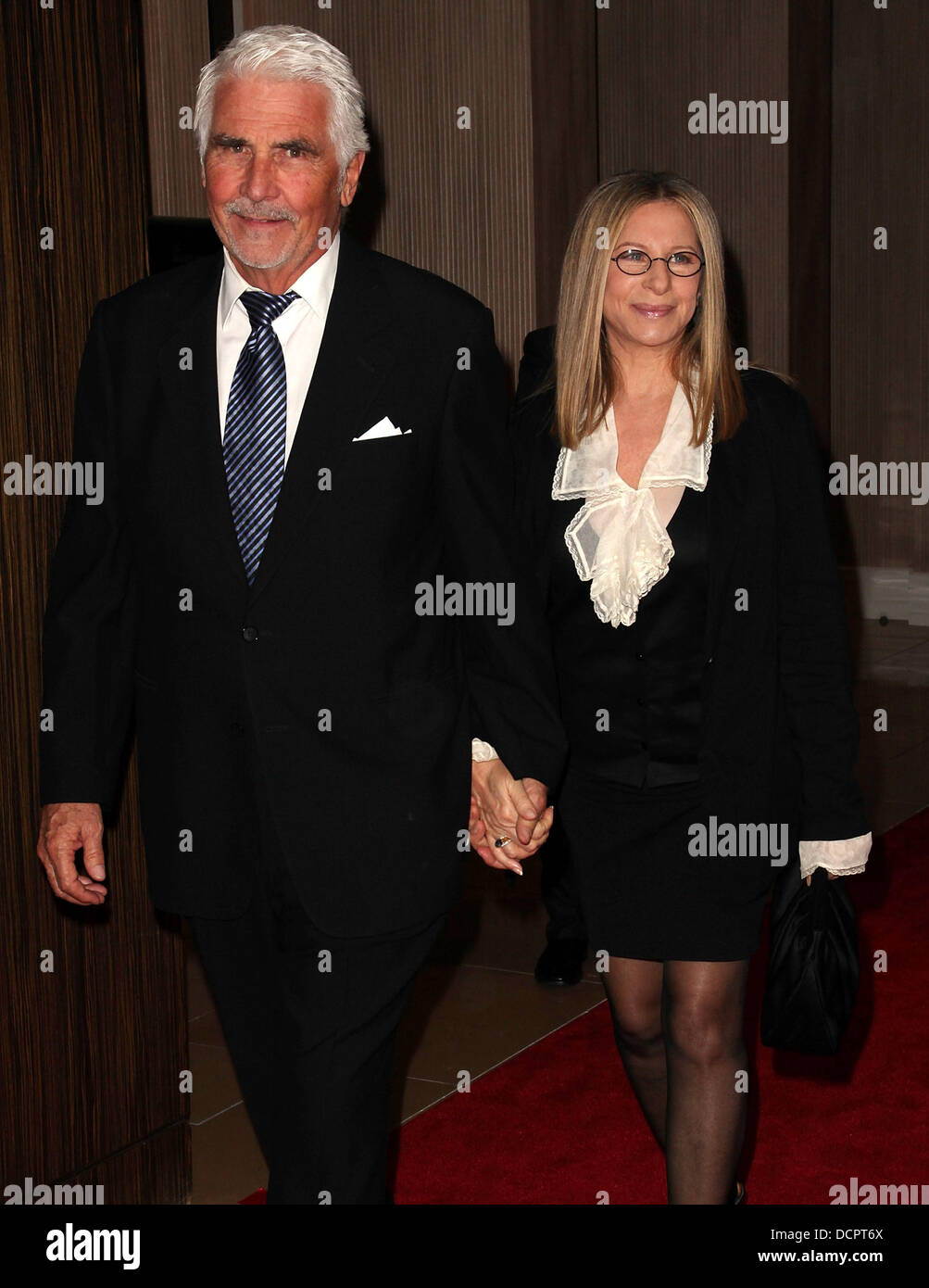 James Brolin and Barbra Streisand Cedars-Sinai Board of Governors to Honor Barbra Streisand and Robert Barth at The Beverly Hilton Hotel Beverly Hills, California - 08.11.11 Stock Photo