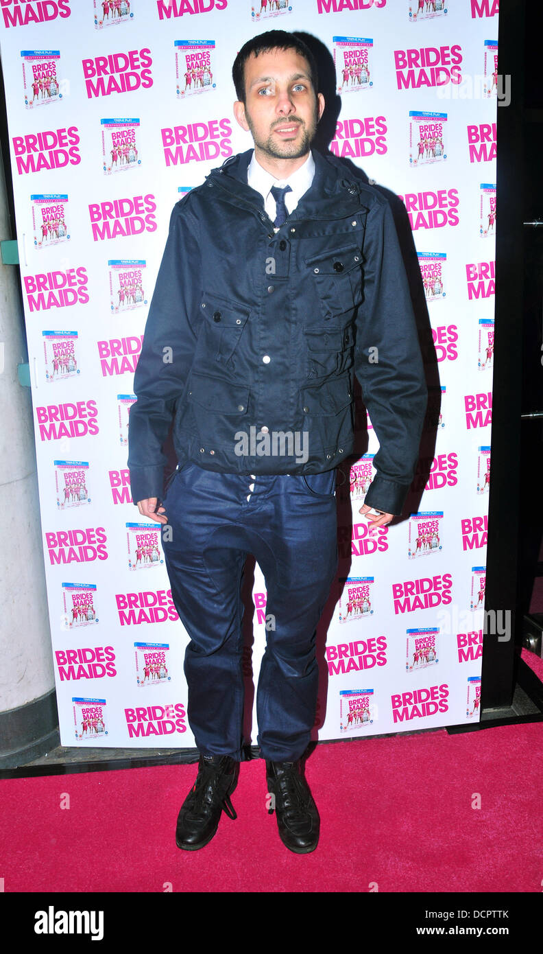 Magician Dynamo DVD launch of 'Bridesmaids' at Merah London, England -  08.11.11 Stock Photo - Alamy, image size:792x1390