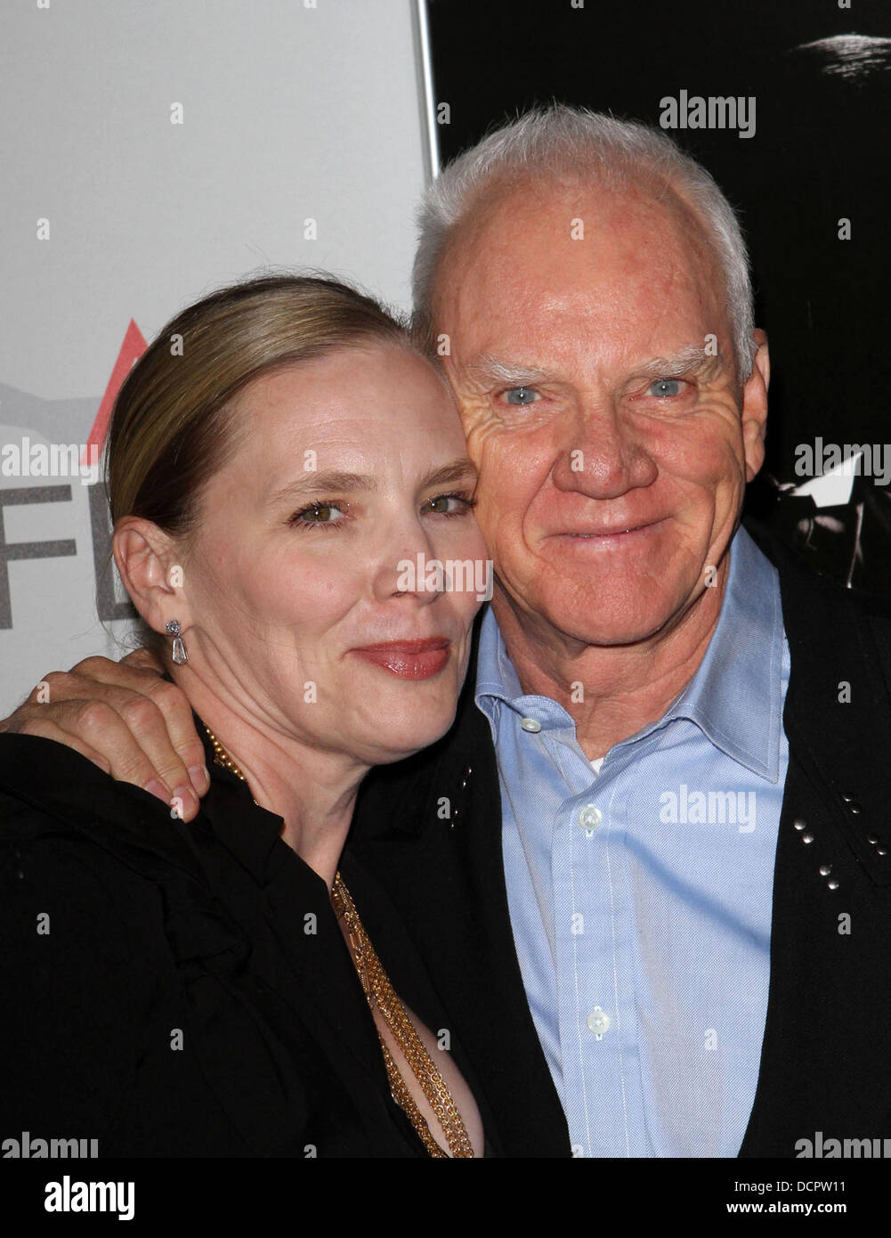 Malcolm McDowell (R) and Kelley Kuhr AFI Fest 2011 Premiere Of "The