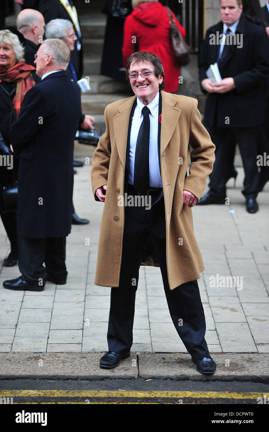 Howard Silverman The funeral of Sir Jimmy Savile held at Leeds Cathedral Leeds, England - 09.11.11 Stock Photo