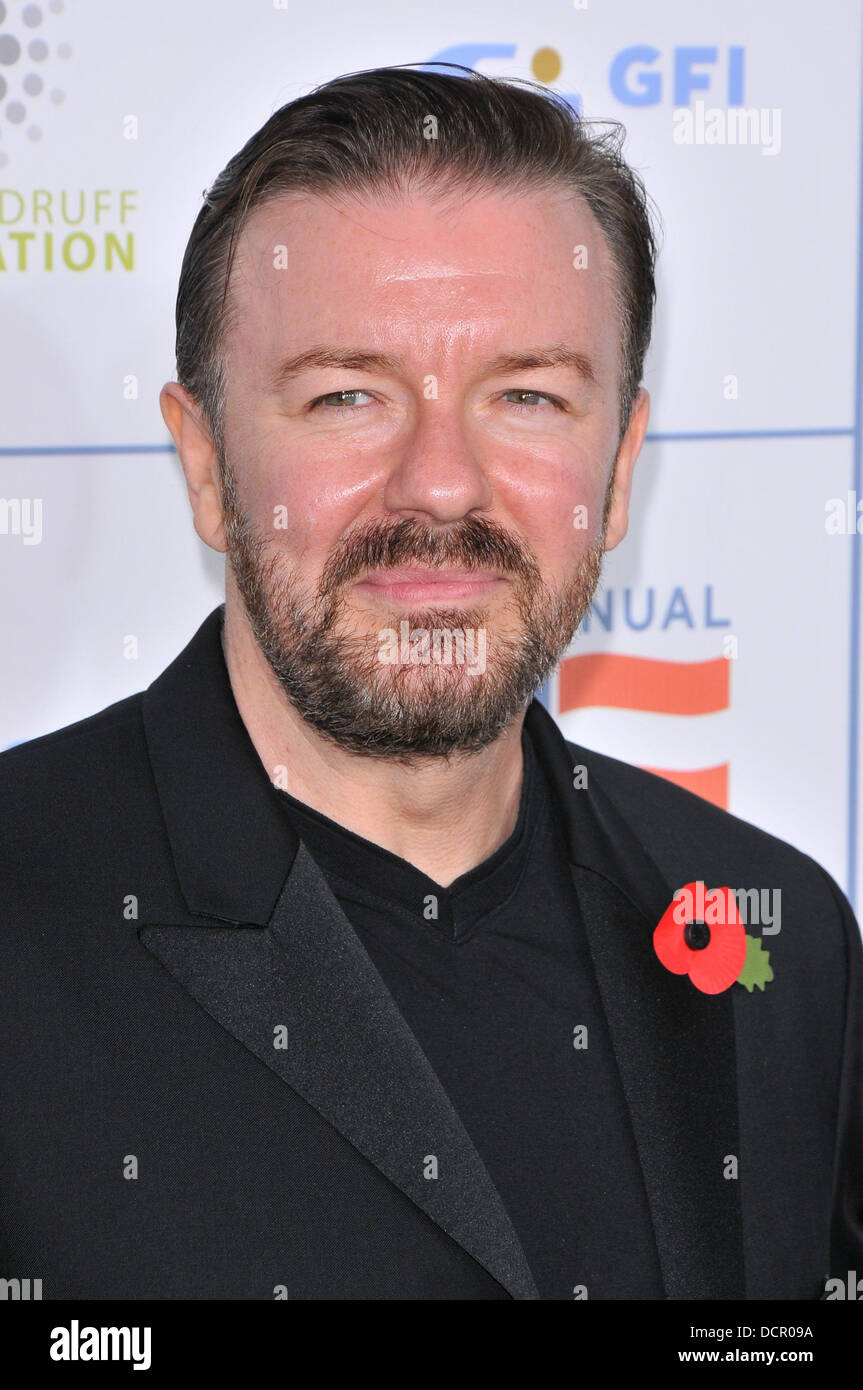 Ricky Gervais 2011 Stand Up For Heroes at the Beacon Theatre New York City, USA - 09.11.11 Stock Photo