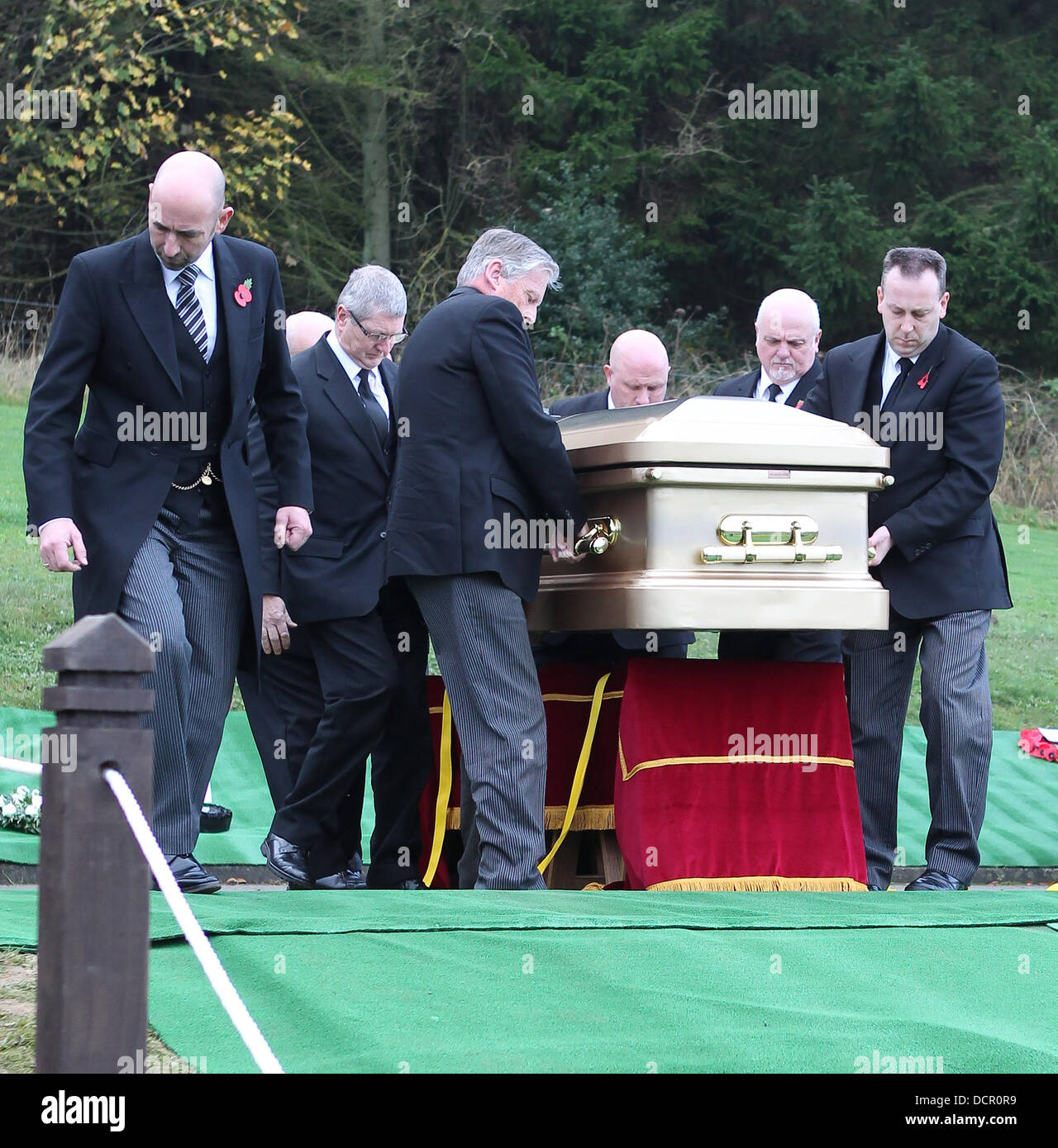 Sir Jimmy Savile is buried at the Woodlands cemetery in Scarborough
