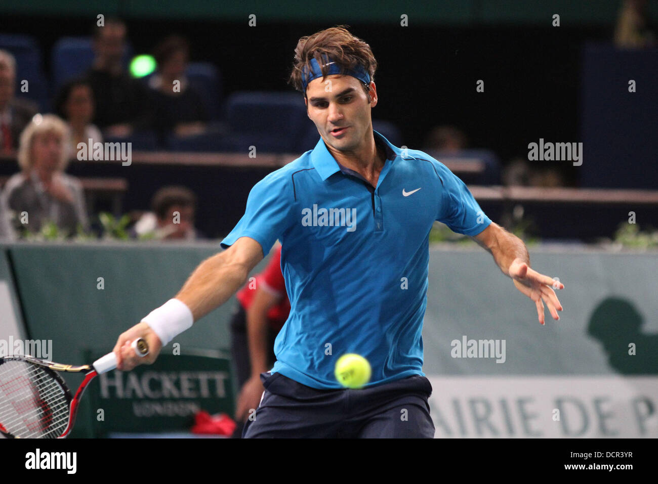Roger Federer BNP Paribas Masters 2011 at the Palais Omnisports de Paris-Bercy  Paris, France - 11.11.11 Stock Photo - Alamy