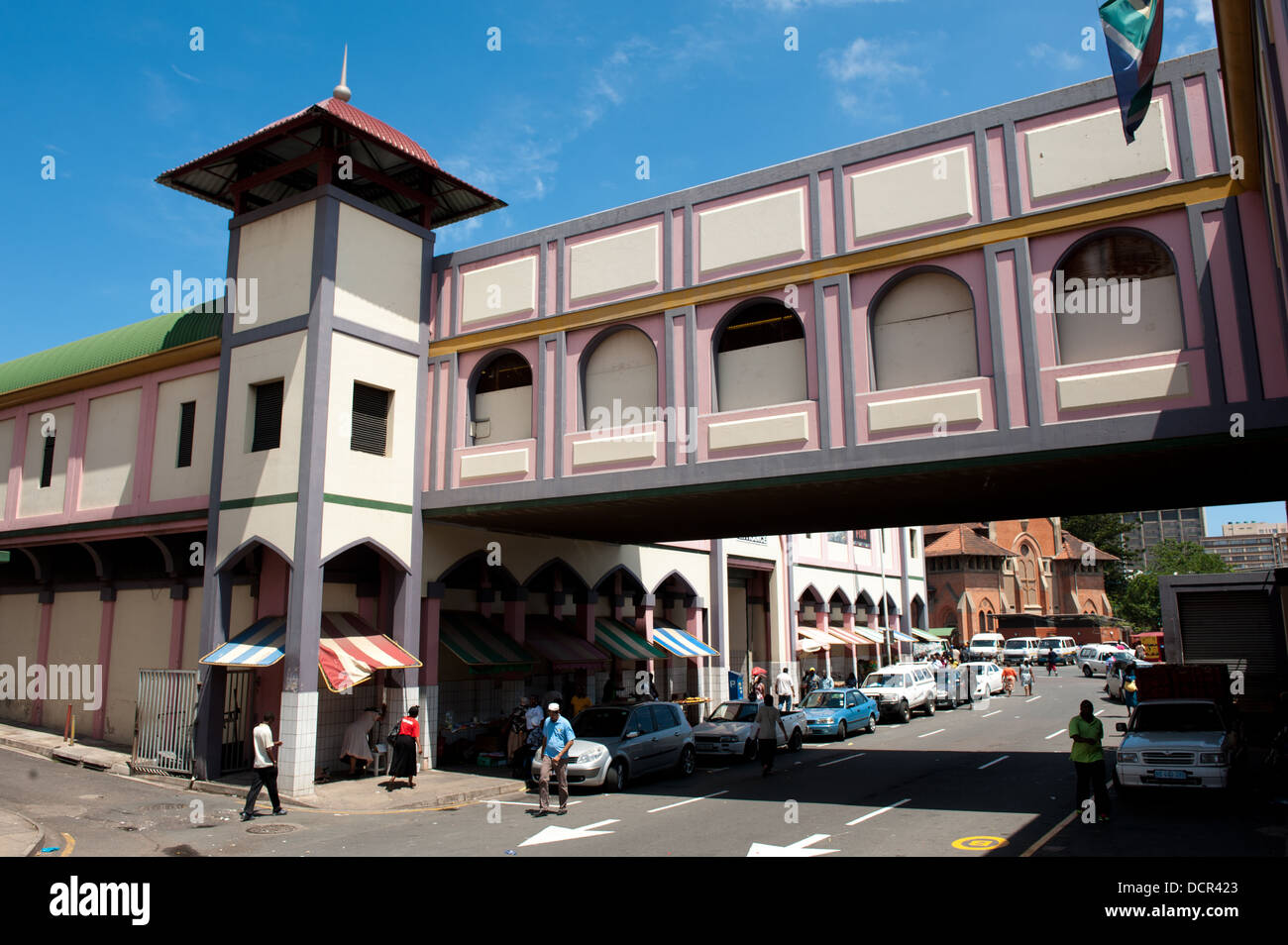 Victoria Street Market, Durban, South Africa Stock Photo Alamy